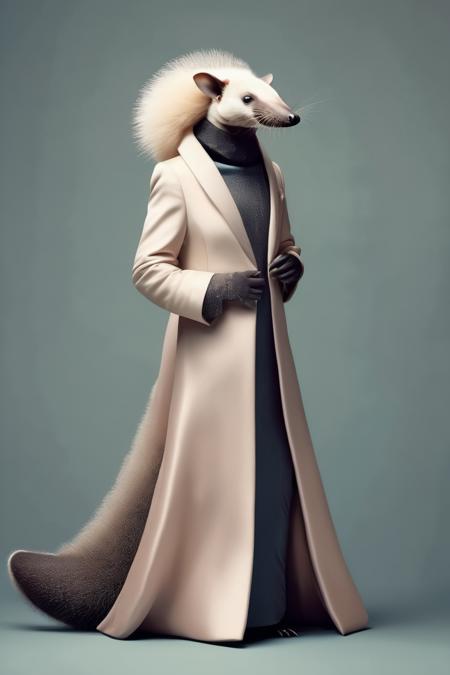 00153-2561259804-_lora_Dressed animals_1_Dressed animals - elegant anteater, High - fashion, poster - like, Astronaut modeling a sophisticated go.png